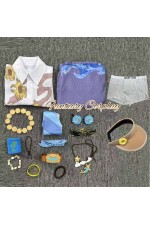 Identity V Prospector Norton Campbell Summer Frisbee Cosplay Costume